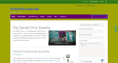 Desktop Screenshot of citydental.co.in