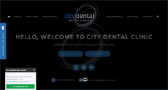 Desktop Screenshot of citydental.co.uk